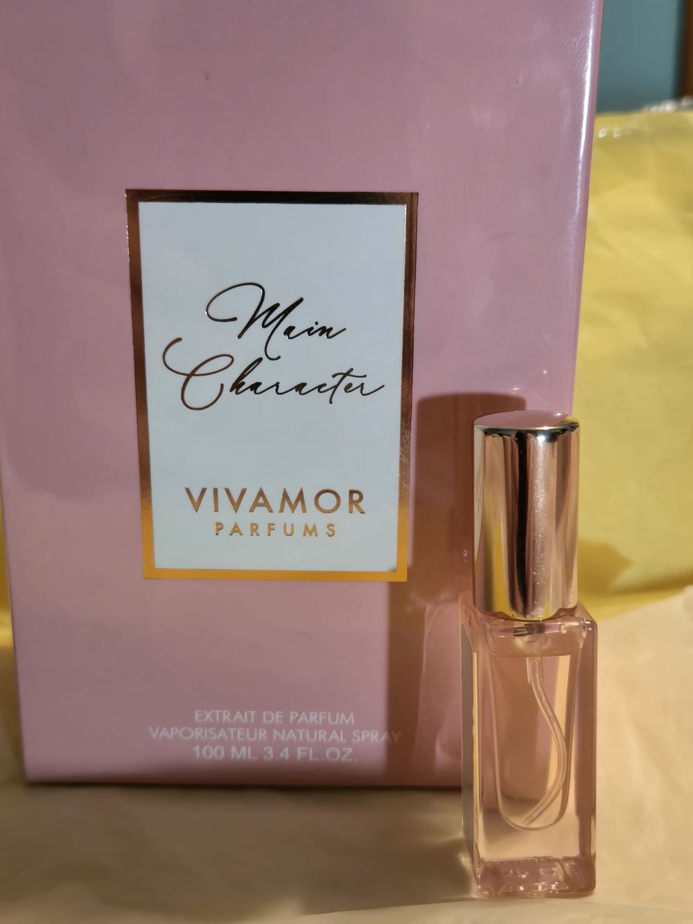 BN Decant 5ml Of Main Character By Vivamor Parfums Pink Box For Pics Only.